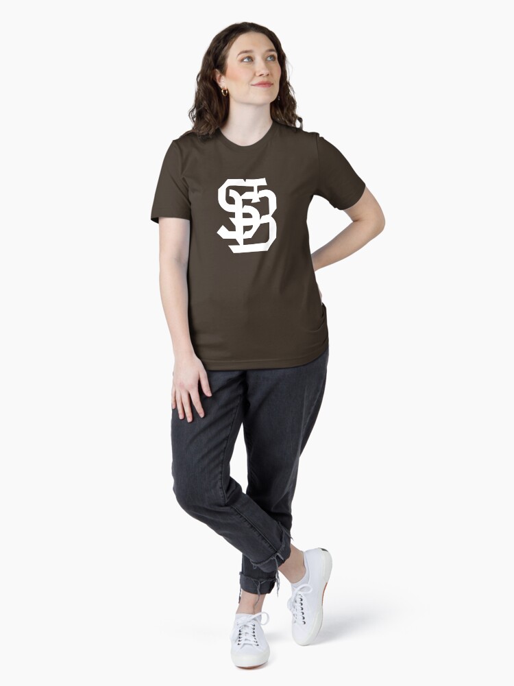 Thumbnail 4 of 7, Essential T-Shirt, STB Franciscan Monogram designed and sold by SBUnfurled.