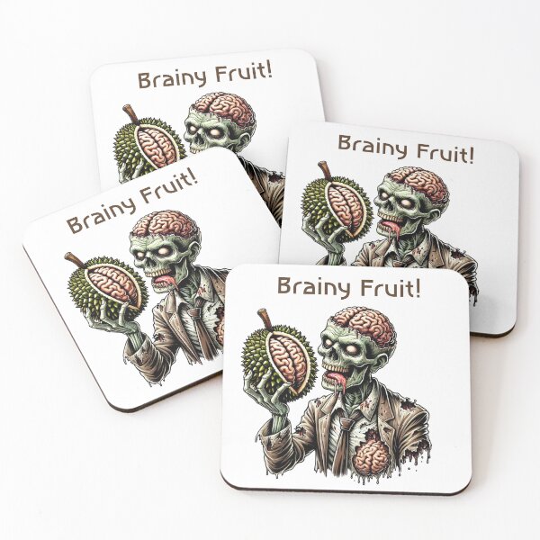 Item preview, Brainy Fruit! - Zombie Durian Delight designed and sold by DurianCraze.