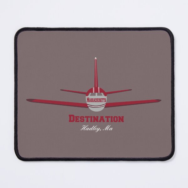 Item preview, Destination Hadley Massachusetts MA Airplane Airport Logo  designed and sold by Lartheviking.