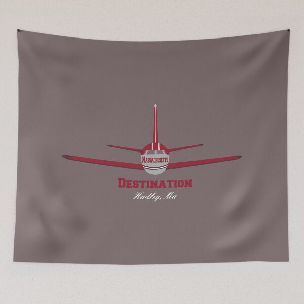 Item preview, Destination Hadley Massachusetts MA Airplane Airport Logo  designed and sold by Lartheviking.