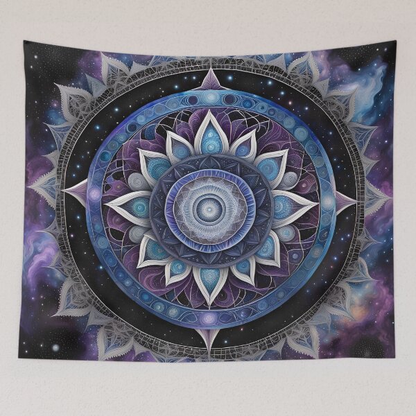 Item preview, Mandala of Eternal Cosmic Harmony designed and sold by MandalasShops.