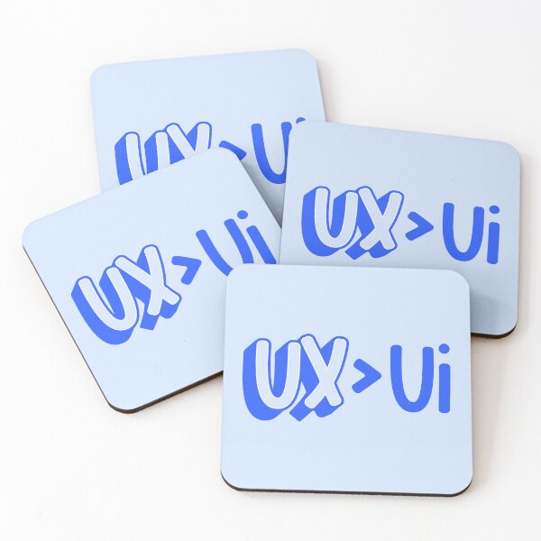 Artikelvorschau, UX > UI - UX Designer | Produktdesigner | UI Designer Aufkleber entworfen und verkauft von PoshPixel.