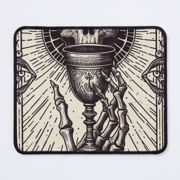 Item preview, Skeleton Tarot Card designed and sold by TheMysticCats.