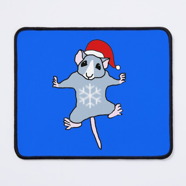Item preview, Snowflake, the Santa Rat designed and sold by mindgoop.