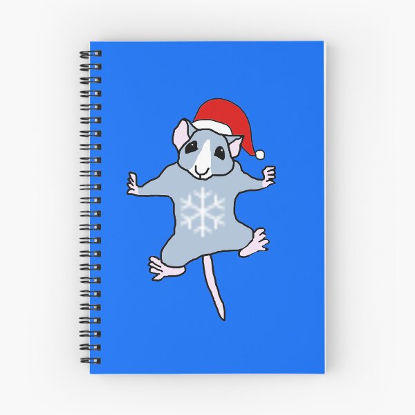 Item preview, Snowflake, the Santa Rat designed and sold by mindgoop.