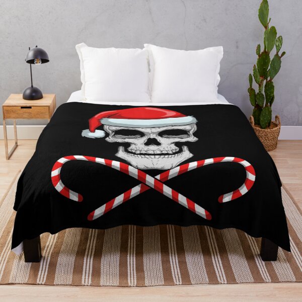 Item preview, Skull With Santa Hat Christmas Design designed and sold by PNGShop.