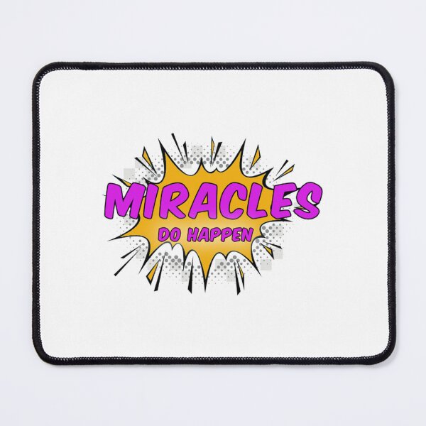 Item preview, Miracles Do Happen Inspirational AA Slogan designed and sold by ApexDesigners.