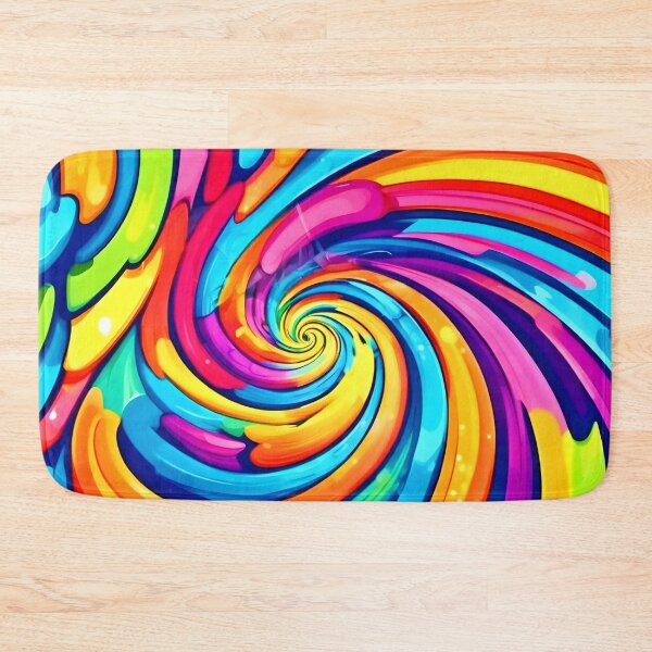 Item preview, Swirling Colors, Psychedelic Spiral, Colorful Chaos designed and sold by Health And Fitness Posts e-Store.
