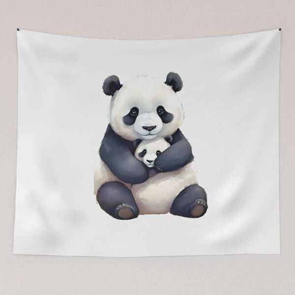 Item preview, Peaceful Panda Hug designed and sold by HeartWaveTreasures.