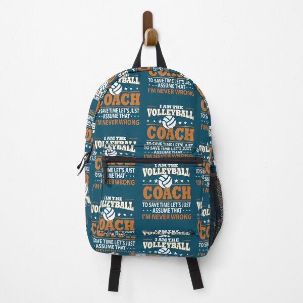 Item preview, Confident Volleyball Coach: Assuming Perfection in Every Play designed and sold by ArtComixHaven.