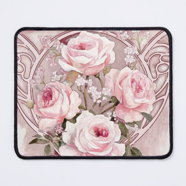 Item preview, Pink Cabbage Roses Vintage Beauty designed and sold by SloganExpress.