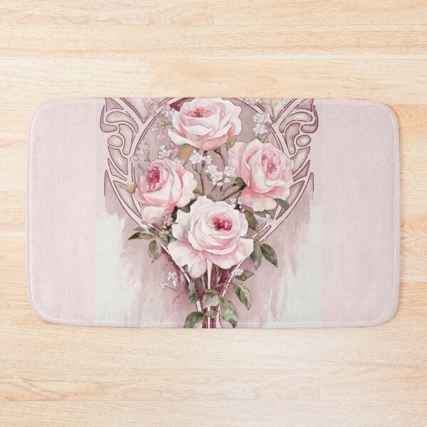 Item preview, Pink Cabbage Roses Vintage Beauty designed and sold by SloganExpress.