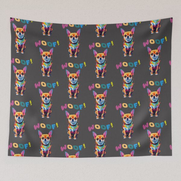 Item preview, woof chihuahua designed and sold by La Loca.