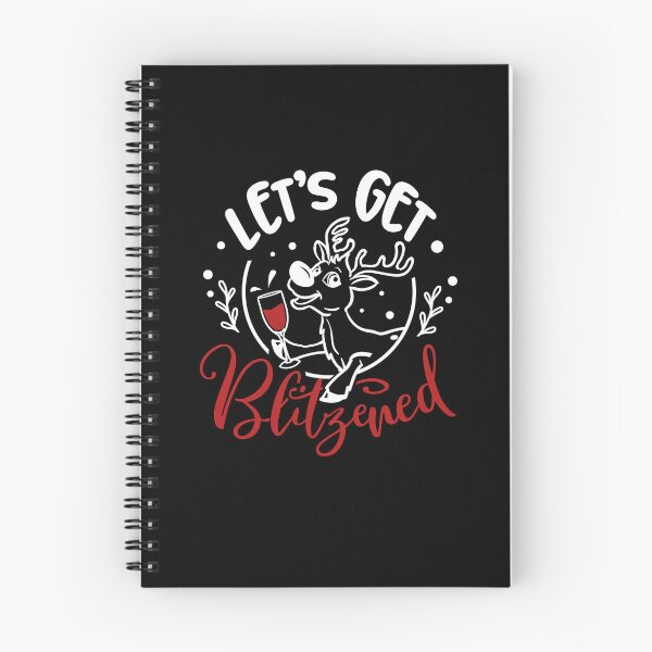 Item preview, Lets Get Blitzened Christmas Design designed and sold by PNGShop.