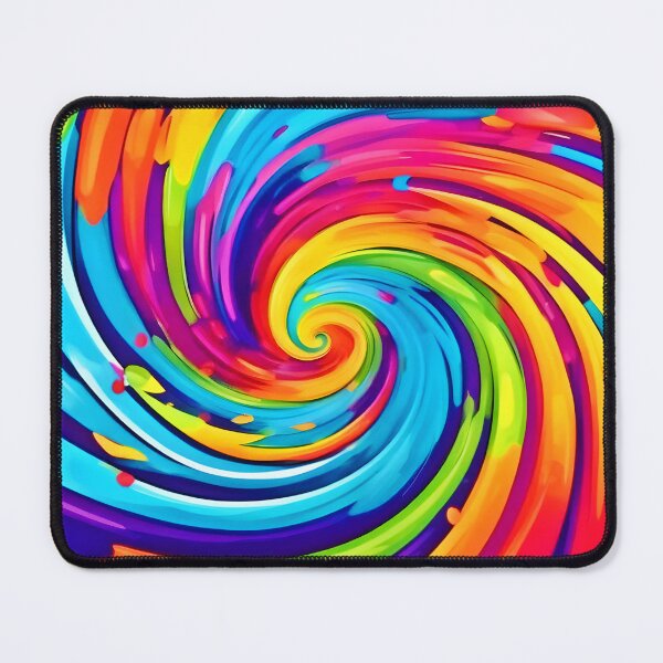 Item preview, Vibrant Vortex, Artistic Whirlwind designed and sold by Health And Fitness Posts e-Store.
