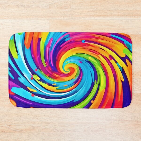 Item preview, Vibrant Vortex, Artistic Whirlwind designed and sold by Health And Fitness Posts e-Store.