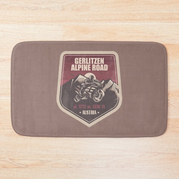 Item preview, Gerlitzen Alpine Road Austria Motorcycling Mountain Design designed and sold by CynthiaGraphics.