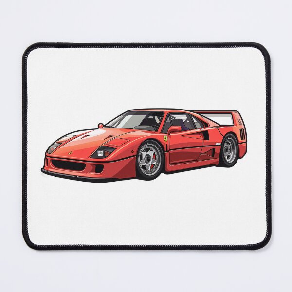 Item preview, Fast Red Ferrari F40 designed and sold by kahida.