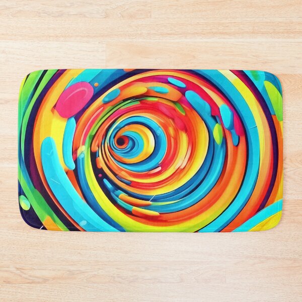 Item preview, Swirling Colors, Psychedelic Tunnel designed and sold by Health And Fitness Posts e-Store.