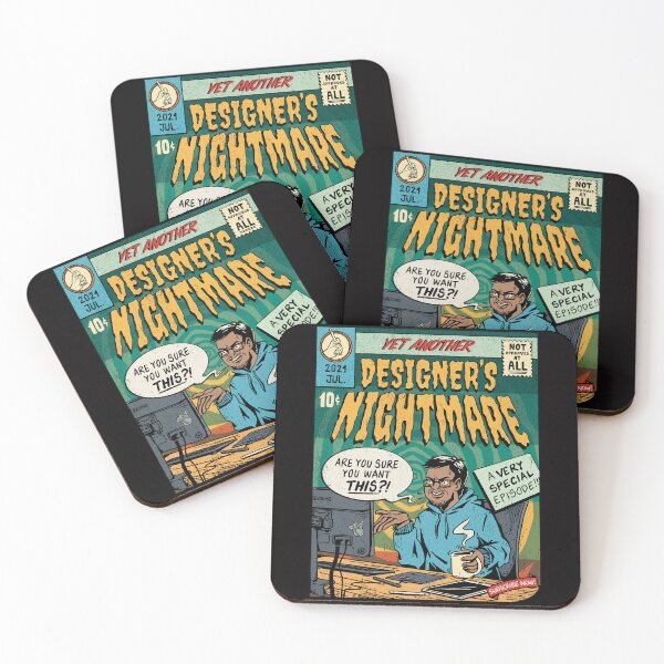 Item preview, Retro Comic Book Style Designer’s Nightmare for Creative Professionals designed and sold by DrawHandArt.