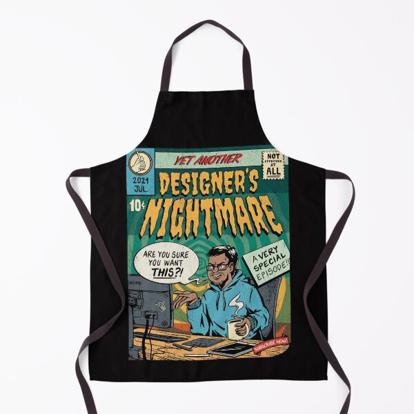 Item preview, Retro Comic Book Style Designer’s Nightmare for Creative Professionals designed and sold by DrawHandArt.