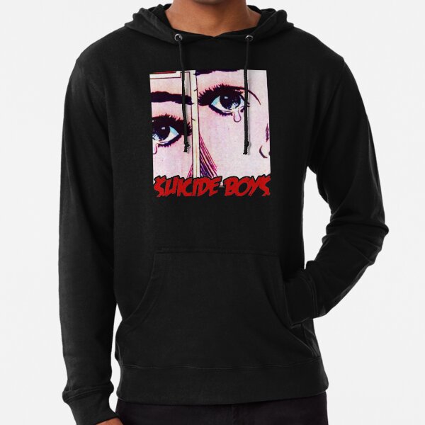 Mens Hooded Sweatshirt Suicide Boys Fashion Classic Style Black