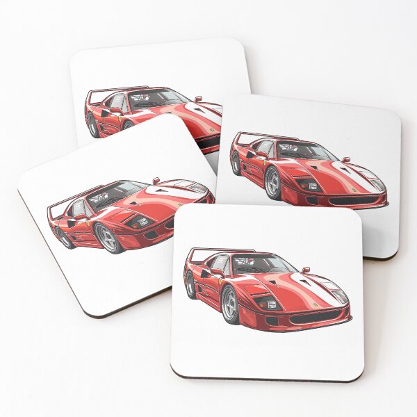 Item preview, Red Ferrari F40 designed and sold by kahida.