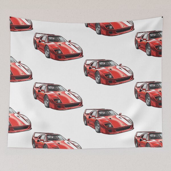 Item preview, Red Ferrari F40 designed and sold by kahida.