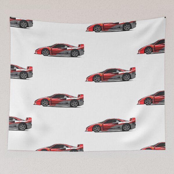 Item preview, Fast Red Ferrari F40 designed and sold by kahida.