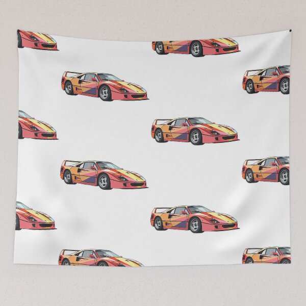Item preview, Colorful Ferrari F40 designed and sold by kahida.