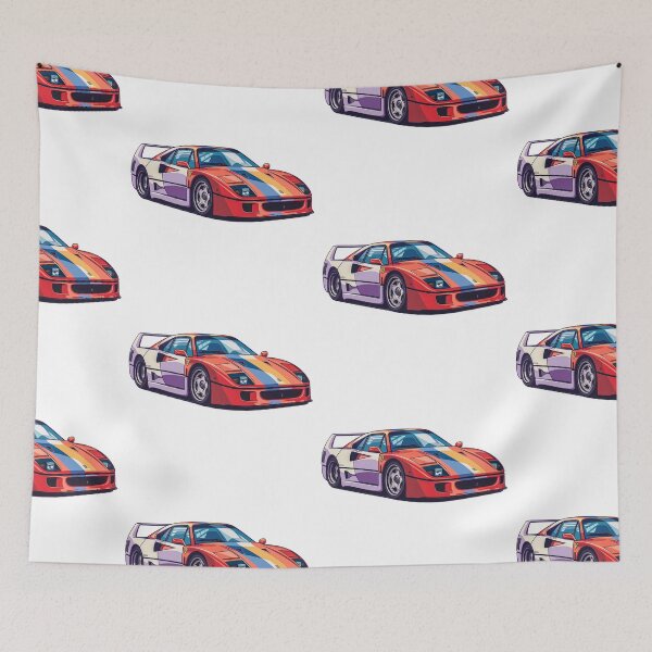 Item preview, Colorful Ferrari F40 designed and sold by kahida.