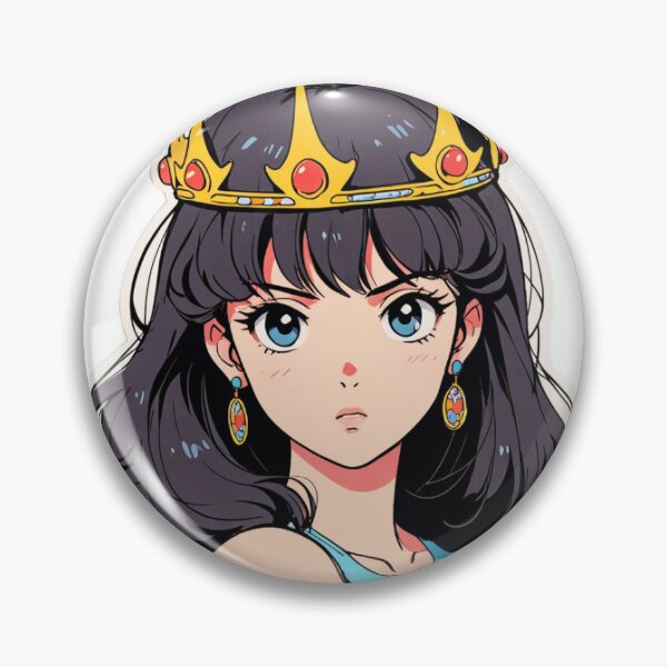 Item preview, cute sticker queen Aiko anime style designed and sold by MZvibes.