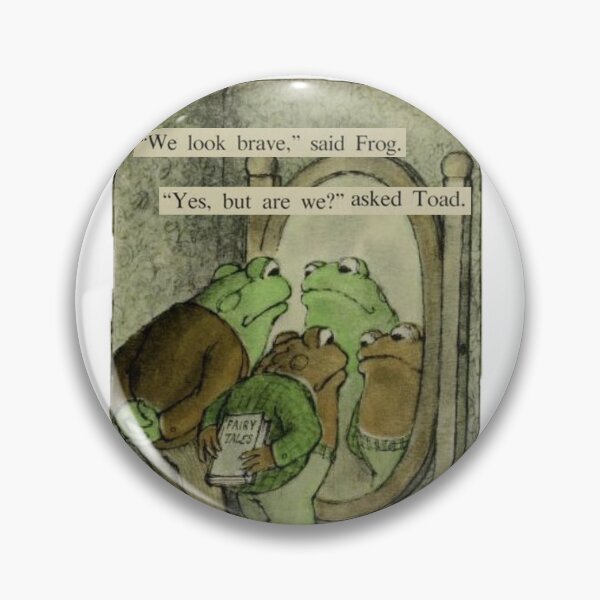 Item preview, we look brave - frog and toad designed and sold by sugarcomiqs.