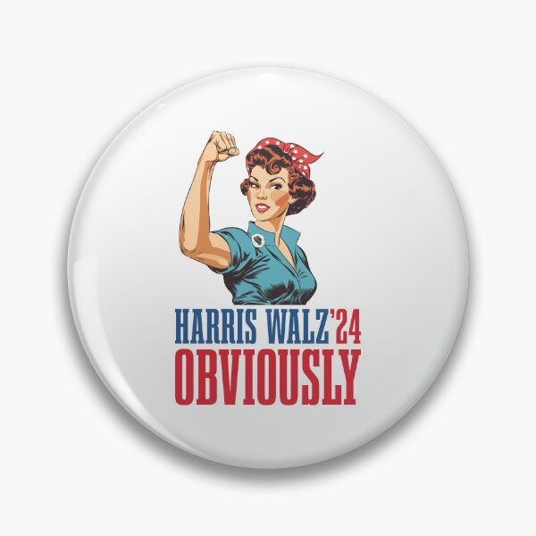 Item preview, Harris Walz Obviously - Kamala 2024 designed and sold by vestalshop.
