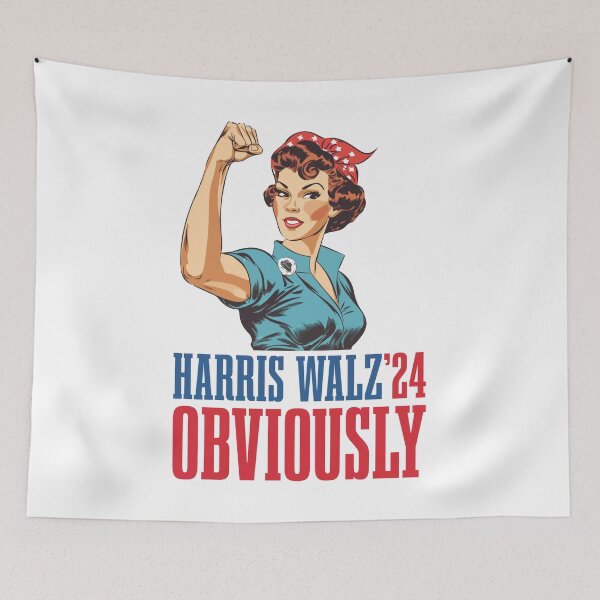 Item preview, Harris Walz Obviously - Kamala 2024 designed and sold by vestalshop.