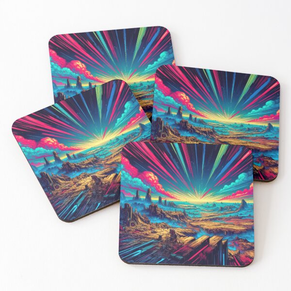 Item preview, Chromatic Realms: Surreal Landscapes of a Dystopian World vol.7 designed and sold by janarspixels.