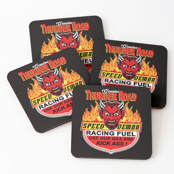 Item preview, Camisetas nostálgicas de Thunder Road Speed Demon Racing Fuel designed and sold by thet-shirtman.