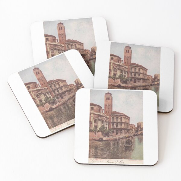 Item preview, Venice Italy, Gondola, Rio Labia, 1906 Vintage Inspired designed and sold by markomundo.
