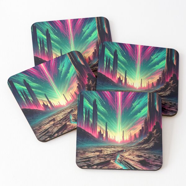 Item preview, Chromatic Realms: Surreal Landscapes of a Dystopian World vol.9 designed and sold by janarspixels.