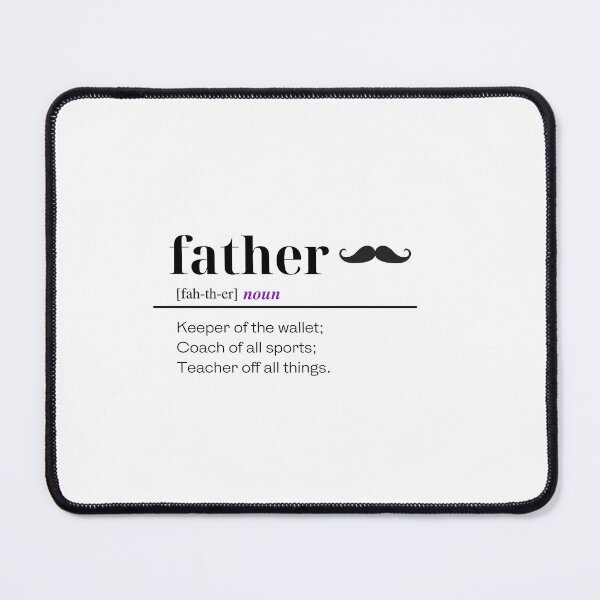 Item preview, Father: The Ultimate Multitasker | Funny Dad Definition designed and sold by Colorful-Garden.