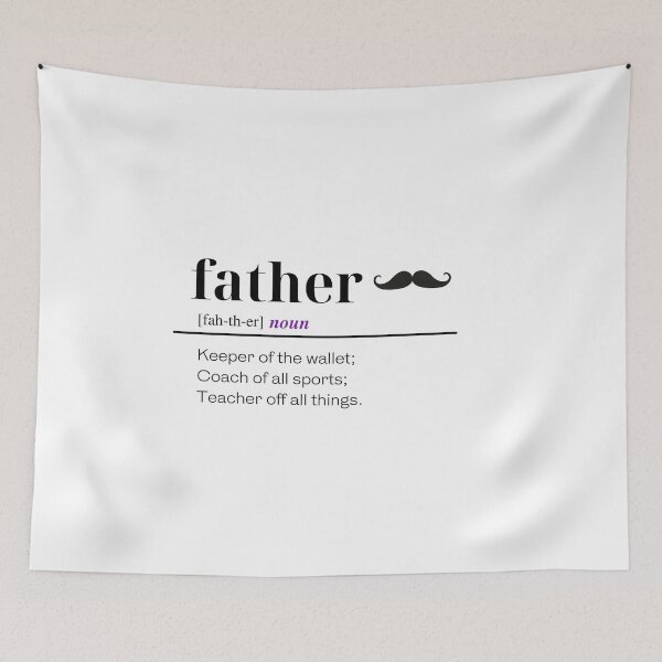 Item preview, Father: The Ultimate Multitasker | Funny Dad Definition designed and sold by Colorful-Garden.