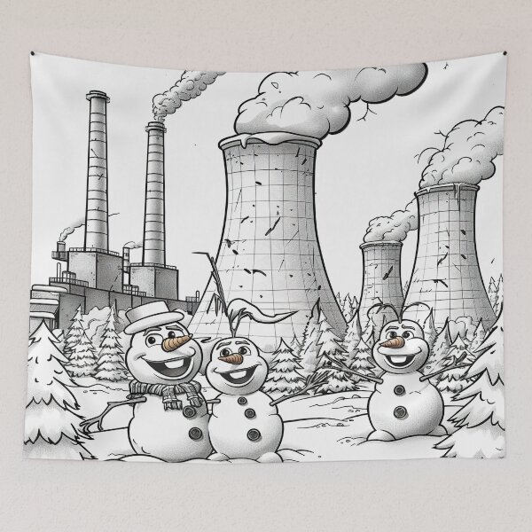 Item preview, Snowy Power Plant Imagination designed and sold by Venon28.
