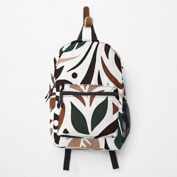 Item preview, Boho Minimalist Leafy Pattern designed and sold by MoodyMuseArt.