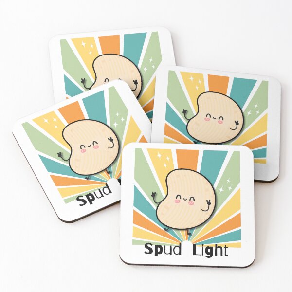 Item preview, Spud Light | Funny Potato Chip designed and sold by SunandShade.