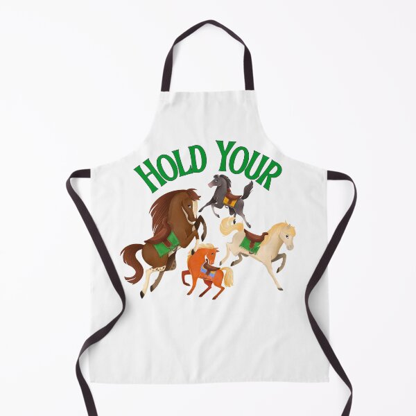 Item preview, Hold Your Horses - Green Text designed and sold by GuesthozGraphix.