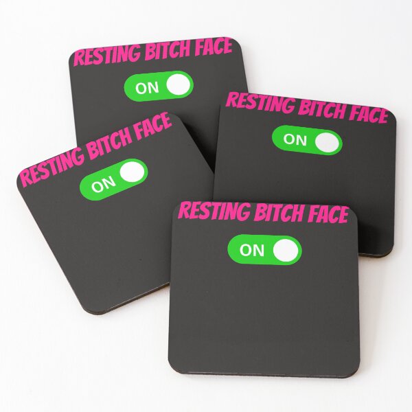 Item preview, Resting Bitch Face - Activated designed and sold by Kamal Khajeb.