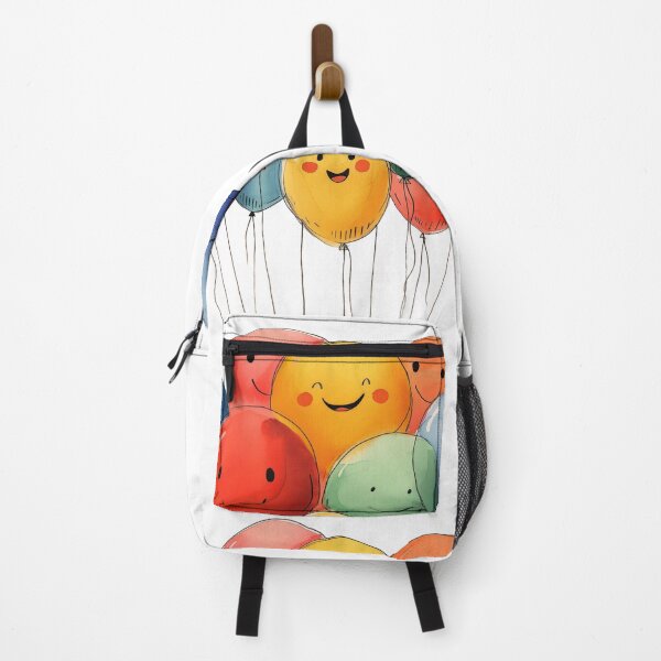 Item preview, Happy Balloons Floating in Cheerful Colors designed and sold by Artcurrents.