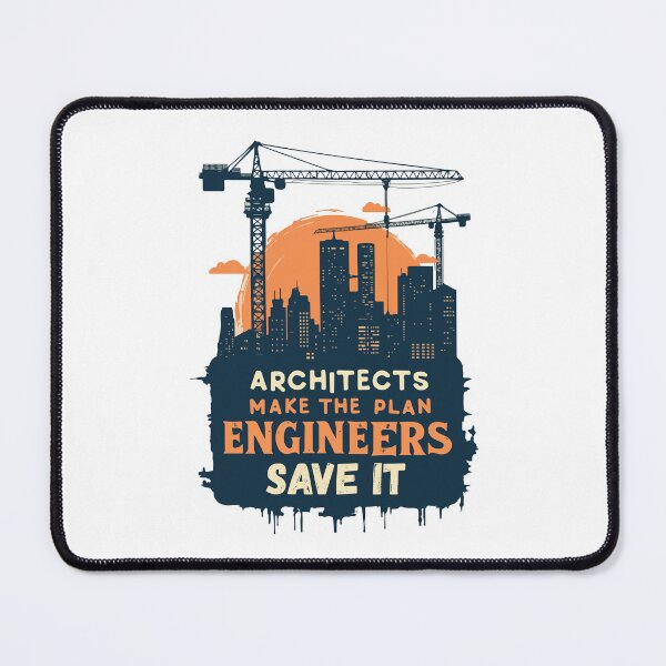 Item preview, Architects make the plan, Engineers save it designed and sold by HandicraftArt.
