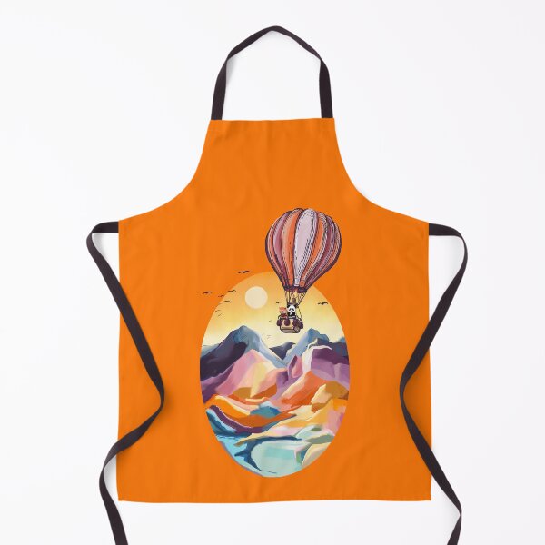 Item preview, Sunset Spectacle: Pandas Soaring in a Hot Air Balloon Over a Breathtaking Landscape designed and sold by Pandositive.