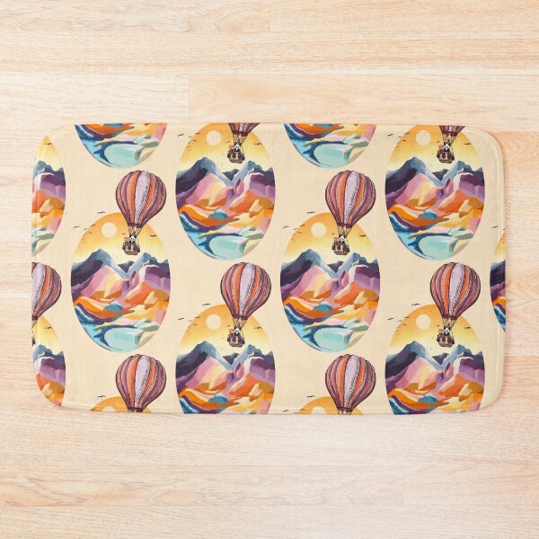 Item preview, Sunset Spectacle: Pandas Soaring in a Hot Air Balloon Over a Breathtaking Landscape designed and sold by Pandositive.